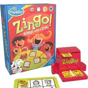 ThinkFun Zingo Bingo Game - Excellent Condition - Toy of the Year Award.